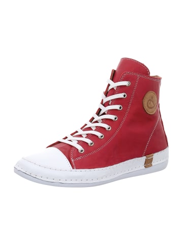 Andrea Conti Sneaker High in Rot