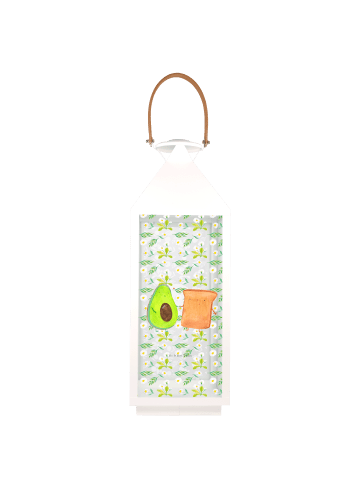 Mr. & Mrs. Panda Windlicht Avocado Toast ohne Spruch in Transparent
