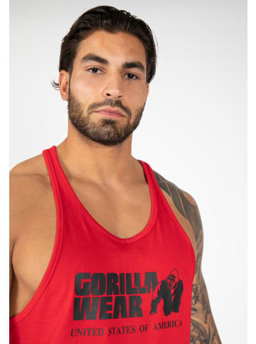 Gorilla Wear Muskelshirt - Classic - Rot