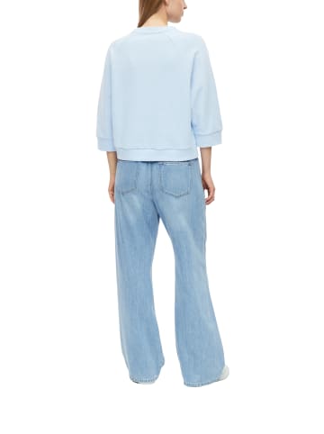 s.Oliver Sweatshirt in hellblau