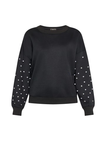 faina Sweatshirt in Schwarz