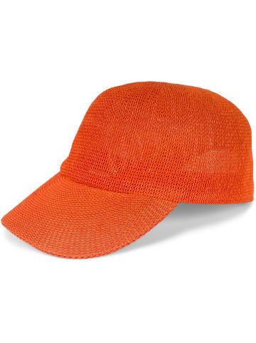 styleBREAKER Baseball Cap in Orange