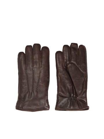 Kazar Handschuhe (Echt-Leder)  BRAK in Dunkelbraun
