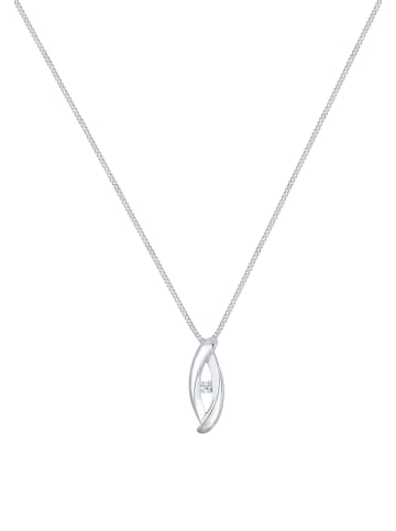 Elli DIAMONDS  Halskette 925 Sterling Silber Infinity in Silber