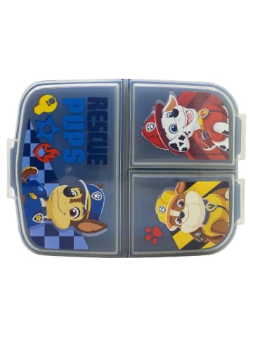 Paw Patrol Paw Patrol Kinder Brotdose – Lunchbox mit 3 Fächern & tollem Design in Blau