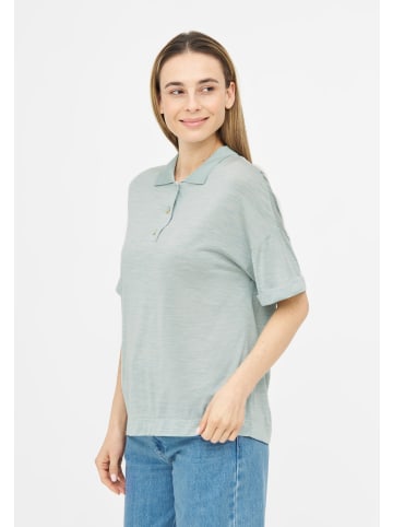 TOOCHE Poloshirt kurzarm "Luxe Polo" in grau