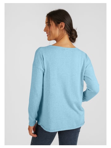 Eve in Paradise Pullover Gesa in TUERKIS