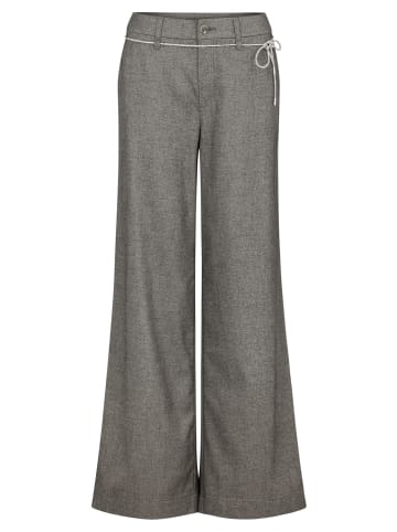 CARTOON Casual-Hose mit Bindegürtel in Grey Melange