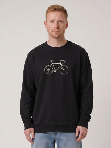 wat? Apparel Sweatshirt Doodle Bike in Schwarz
