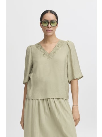 b. young Kurzarm-Bluse BYHAVALA Regular fit in Tea