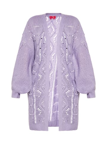 Swirly Cardigan in Lavendel