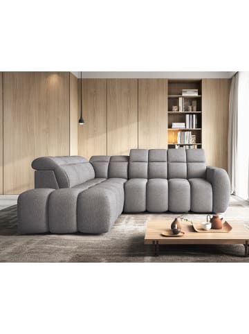 MF Design Eagle Recamiere Links in Rot -  (L) 208 x (B) 258 x (H) 107 cm