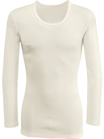 Con-ta Angora, Wolle Unterhemd, langarm in natur