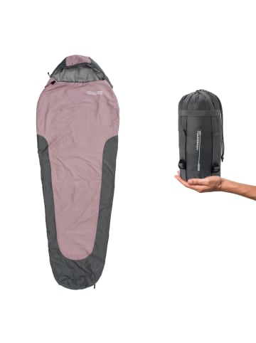 Where Tomorrow Schlafsack 220x80x50cm rose/grau Pink