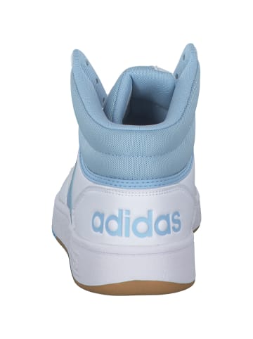 adidas Sneakers High in white/clear sky/gum