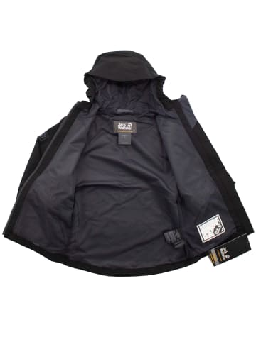 Jack Wolfskin Übergangsjacke Hidden Falls Kids in Schwarz