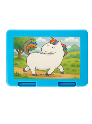 Mr. & Mrs. Panda Aufbewahrungsbox Einhorn Stolzieren Design ohne... in Weiß