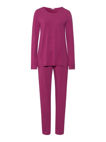 Hanro Pyjama Natural Elegance in tourmaline melange
