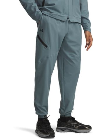 Under Armour Sweat Pant "Unstoppable Woven Jogger" in Blau