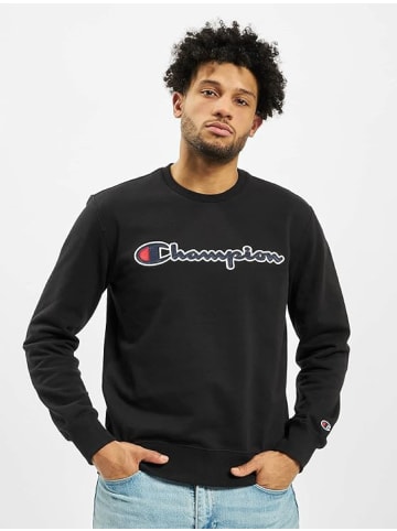 Champion Sweatshirt Crewneck Sweatshirt in Schwarz