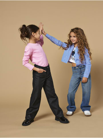 KIDS ONLY Jeans mit weitem Bein in Medium Blue Denim