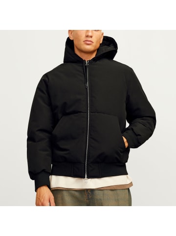 Jack and Jones JCOCOLLECTIVE Bomber Jacket SN in Schwarz