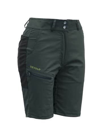 DEVOLD W HEROYMERINO SHORTS in Laubgrün