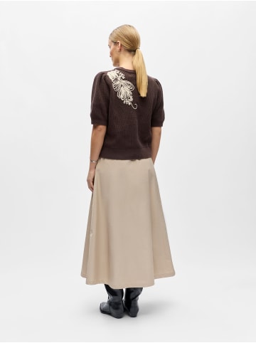 Object Strickoberteil in Seal Brown