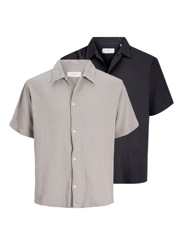 Jack & Jones 2er-Pack Hemd in Vintage Khaki