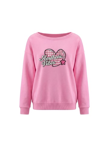 myMo Women Sweatshirt in Pink