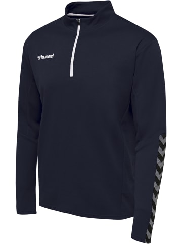 Hummel Hummel Halbreißverschluss Sweatshirt Hmlauthentic Herren in MARINE