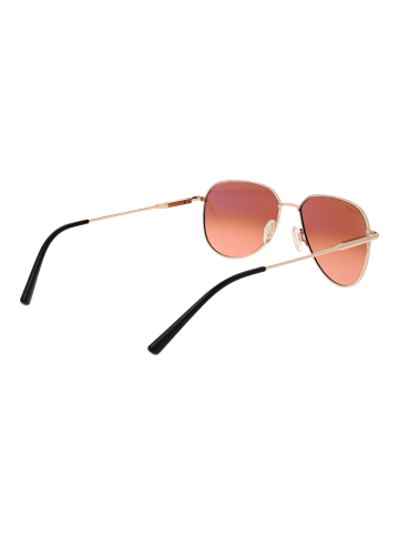 Serengeti Unisex Sonnenbrille Flieger Rose Gold