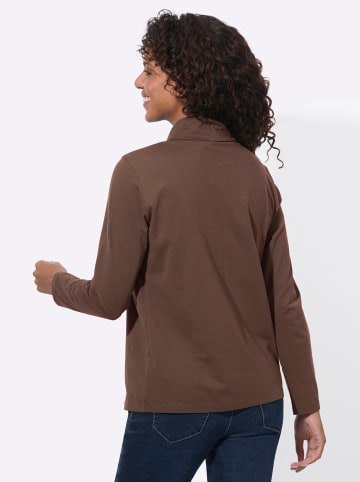 WITT WEIDEN Rollkragen-Shirt in schoko
