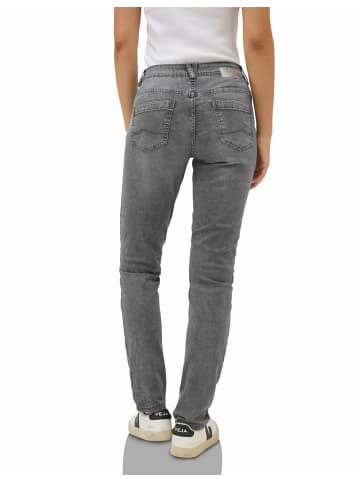 Cecil Slim Fit Jeans für Damen in grau