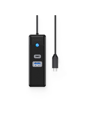 Orico PW3UR25-C3 3-Port-USB-Hub (1x USB-A 3.0, 1x USB-C 3.0, 1x RJ45 2,5G Ethernet
