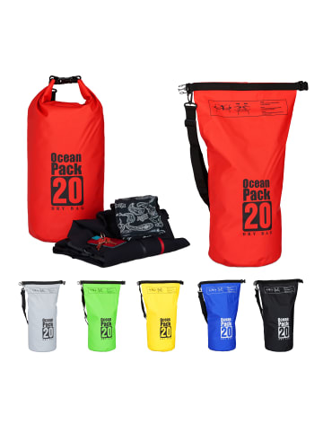 relaxdays Ocean Pack in Rot - 20 l