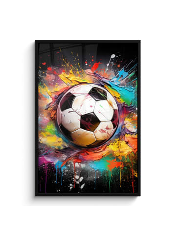 MuchoWow Poster mit Leiste Fußball  (BxH)