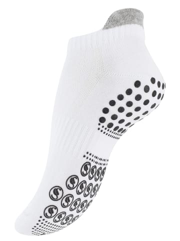 Stark Soul® Rutschfeste Sportsocken 3 Paar für Yoga und Pilates in weiss