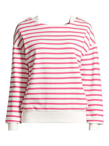 Salzhaut Sweatshirt Laff in Offwhite pink