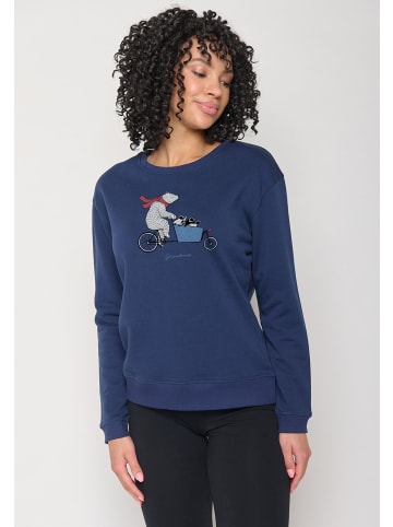 GreenBomb Canty Bike Cargo Bear in Marineblau