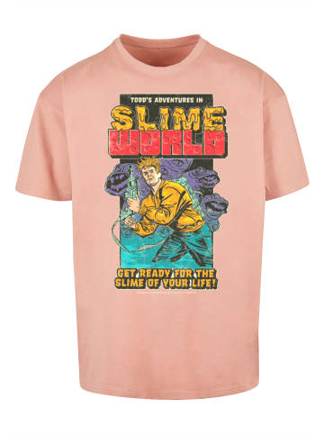 F4NT4STIC T-Shirt Retro Gaming Todd's Adventures In SlimeWorld in amber