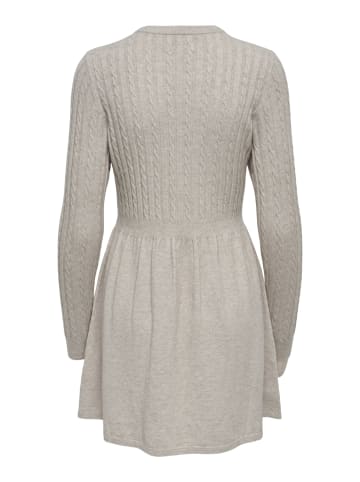 ONLY Strickkleid in Weathered Teak