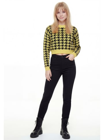 myMo ROCKS Damen Pullover in GELB