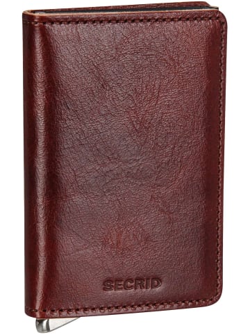 Secrid Geldbörse Premium Slimwallet Basco in Brown