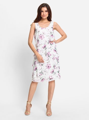 WITT WEIDEN Druckkleid in orchidee-ecru-bedruckt