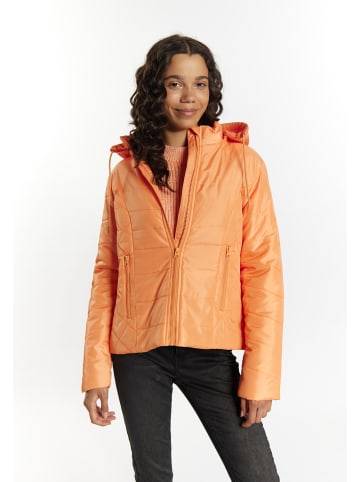 myMo Damen Leicht Wattierte Jacke in Orange