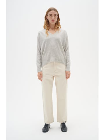 InWear Strickpullover Lukka Relaxed fit in New Light Grey Melange