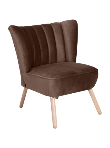 others SESSEL Kadisha Bezug Samtvelours Buche natur / braun