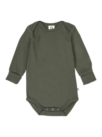 müsli Langarmbody in Deep green