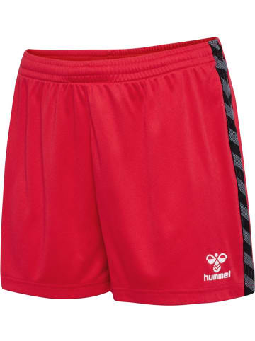Hummel Short "Hmlauthentic Pl Shorts Woman" in Rot